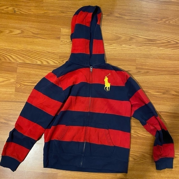 POLO Ralph Lauren Hooded Jacket Youth Large (14-16) (GI) - Picture 1 of 11